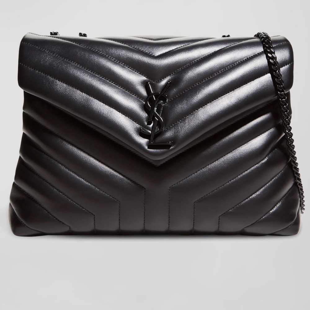 Saint Laurent Medium Loulou YSL Quilted Leather Bag
